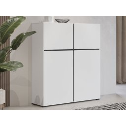 Commode CROSSAIR 4 deuren wit