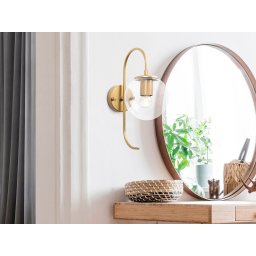 Wandlamp COLOMBARI 1 lamp goud