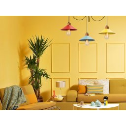 Hanglamp SOOTY 3 lampen multi kleuren