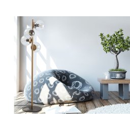 Staande lamp FAZOR 4 lampen goud