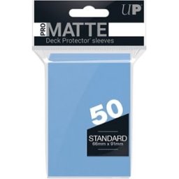 Sleeves Pro-Matte - Standaard Licht-Blauw (66x91 mm)