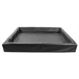 BIA BED HONDENMAND ORIGINAL SQUARE ZWART BIA-7 120X100X15 CM