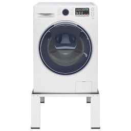 vidaXL Wasmachineverhoger wit