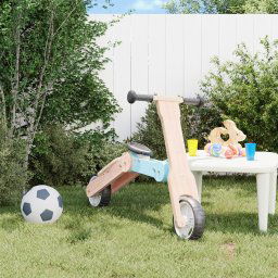 vidaXL Kinderstep 2-in-1 lichtblauw
