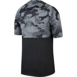 Nike S/S Slim Camo Sportshirt - Maat S - Heren