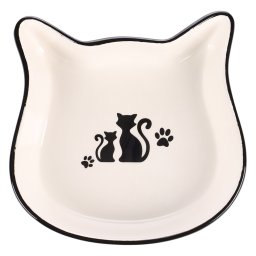 Flamingo Keramische voerbak voor katten Nona - 250 ml, Ø 13 cm