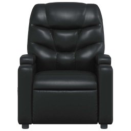 vidaXL Relaxfauteuil Zwart Kunstleer