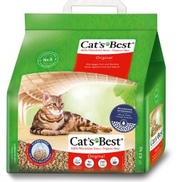 10l (ca. 4,5kg) Öko Plus / Originele Cat's Best Kattenbakvulling