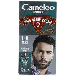 Cameleo Men Hair Color Cream 1.0 Black