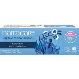 Natracare Cotton Tampons Super Plus