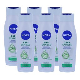 Nivea 2in1 Care Express Voordeelverpakking 6x250ml