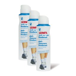 Gehwol Voet En Schoen Deodorant Spray 150ml 3-pack