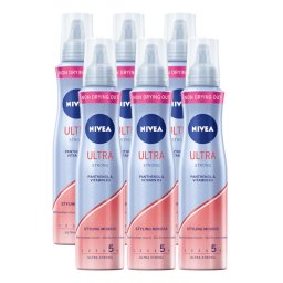 Nivea Ultra Strong Styling Mousse Voordeelverpakking