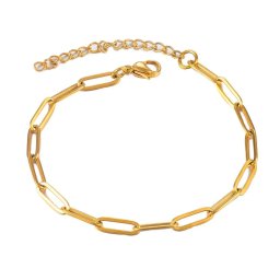 Schakelarmband - goud