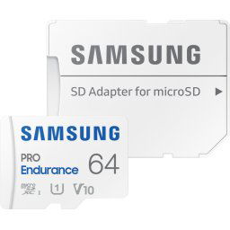 Samsung PRO Endurance 64GB microSDXC + SD Adapter
