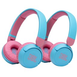 JBL JR310BT Blauw duopack