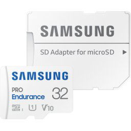Samsung PRO Endurance 32GB microSDHC + SD Adapter