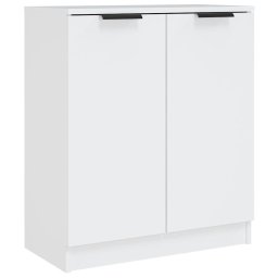 vidaXL Dressoirs 2 st 60x30x70 cm bewerkt hout wit