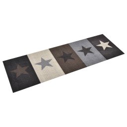 vidaXL Keukenmat wasbaar Stars 60x300 cm