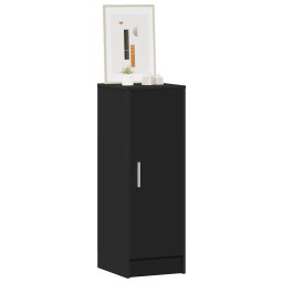 vidaXL Schoenenkast 32x35x92 cm bewerkt hout zwart