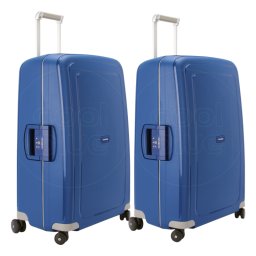 Samsonite S'Cure Spinner 75cm Dark Blue Duo Kofferset