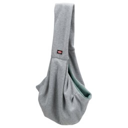 Trixie Junior Hondendraagtas lichtgrijs/groen L22 x B20 x H60 cm, tot 5kg