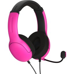 PDP Airlite - Bedrade Gaming Headset - PS5, PS4 & PC - Nebula Pink