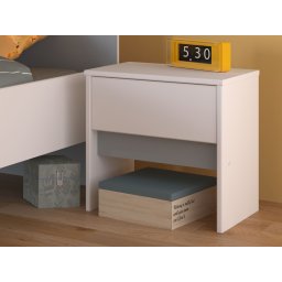 Nachtkastje PINOCCHIO 1 lade wit