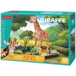 Puzzel Giraffe - 3D Puzzel