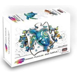 Rainbow Houten Puzzel - Zeeschildpad (125 stukjes)