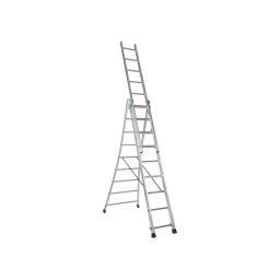 LADDER ALU NIVODOR 3X09 UITGEWIJDE BASIS