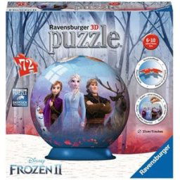 3D Puzzel - Frozen 2 Bal (72 stukjes)