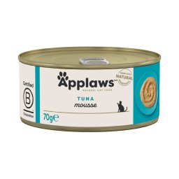 6x70g Mousse Tonijn Applaws Kattenvoer