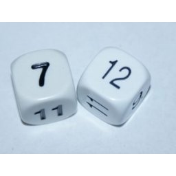 Reken Dobbelsteen 7-12 (10 stuks)