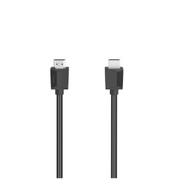 Hama HIGH-SPEED HDMI-KABEL, 4K, CONNECTOR - CONNECTOR, ETHERNET, 1,5 M HDMI kabel Zwart