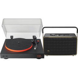JBL Spinner Zwart + JBL Authentics 300