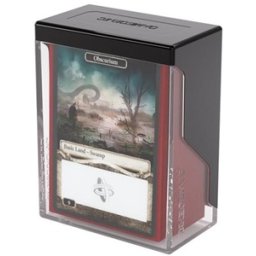 Bastion 50+ Deckbox Black/Clear