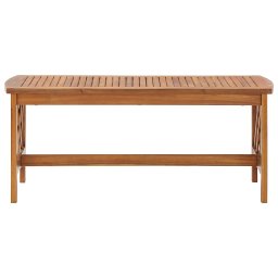 vidaXL Salontafel 102x50x43 cm massief acaciahout