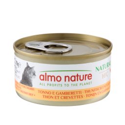 Almo Nature HFC Natural 6 x 70 g - Tonijn en Garnalen