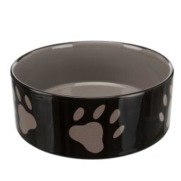 - 1,4 l, Ø 20 cm - Trixie Keramische Voerbak met Pootafdruk