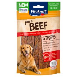 80g Pure Beef Rundvleesrepen Vitakraft Hondensnacks