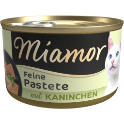 12x85g Pastei Konijn Miamor Kattenvoer