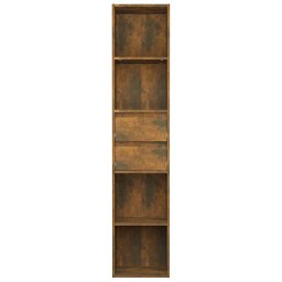 vidaXL Boekenkast 36x30x171 cm bewerkt hout gerookt eikenkleurig