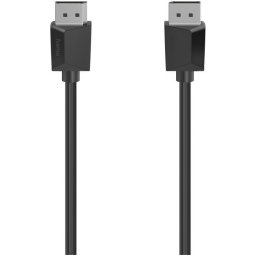 Hama DisplayPort-kabel, DP 1.2, Ultra-HD 4K, 1,5 m Optische kabel Zwart
