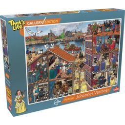 That's Life Gallery Edition - Johannes Vermeer '23 Puzzel (1000 stukjes)