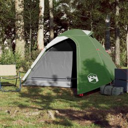 vidaXL Koepeltent 3-persoons waterdicht groen