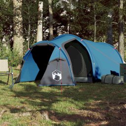 vidaXL Tunneltent 2-persoons waterdicht blauw