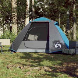 vidaXL Koepeltent 2-persoons waterdicht blauw