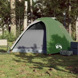 vidaXL Koepeltent 4-persoons waterdicht groen