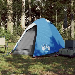 vidaXL Koepeltent 2-persoons waterdicht blauw